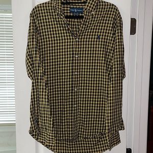 Ralph Lauren Custom Fit Long Sleeve Button Up Size Large